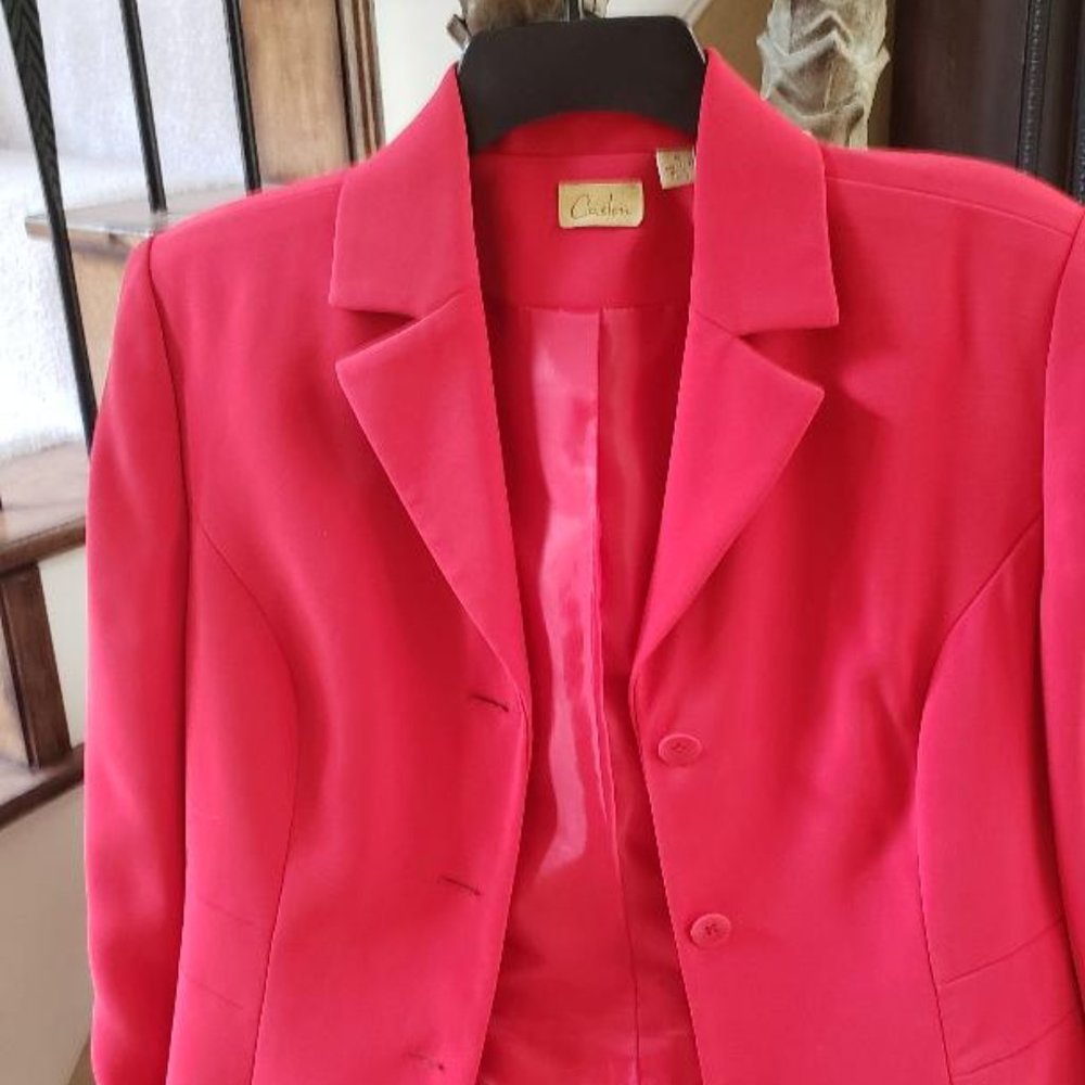 Caslon Bright Red Pansuit Size 4/6